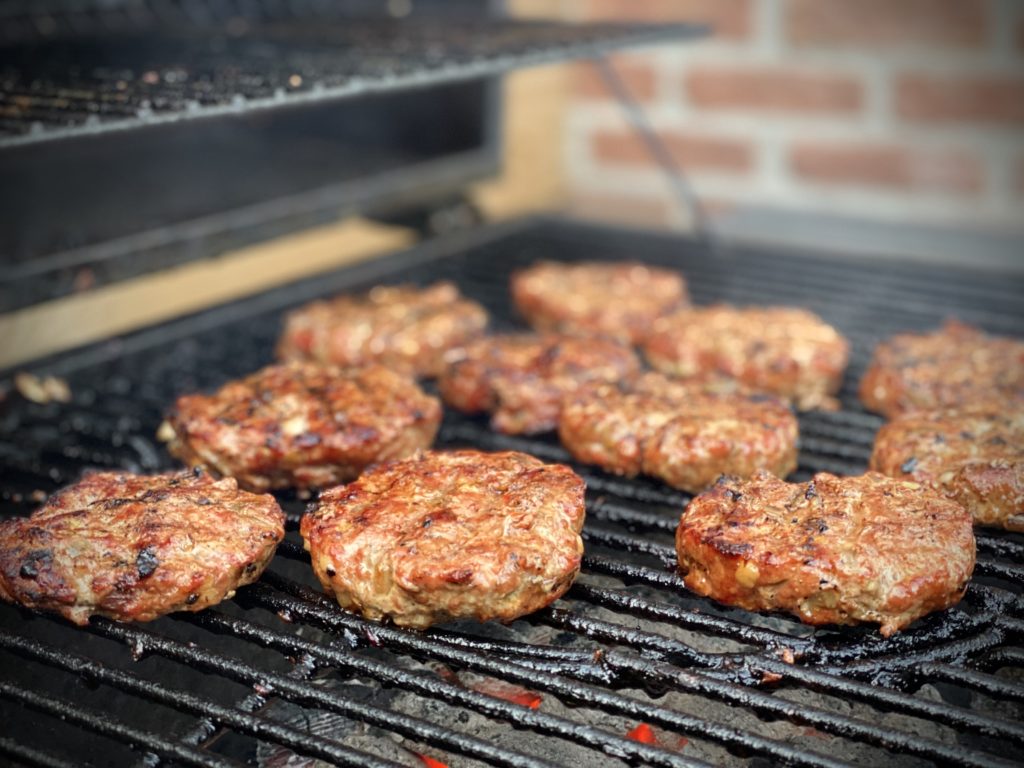 bakkende sambalburgers