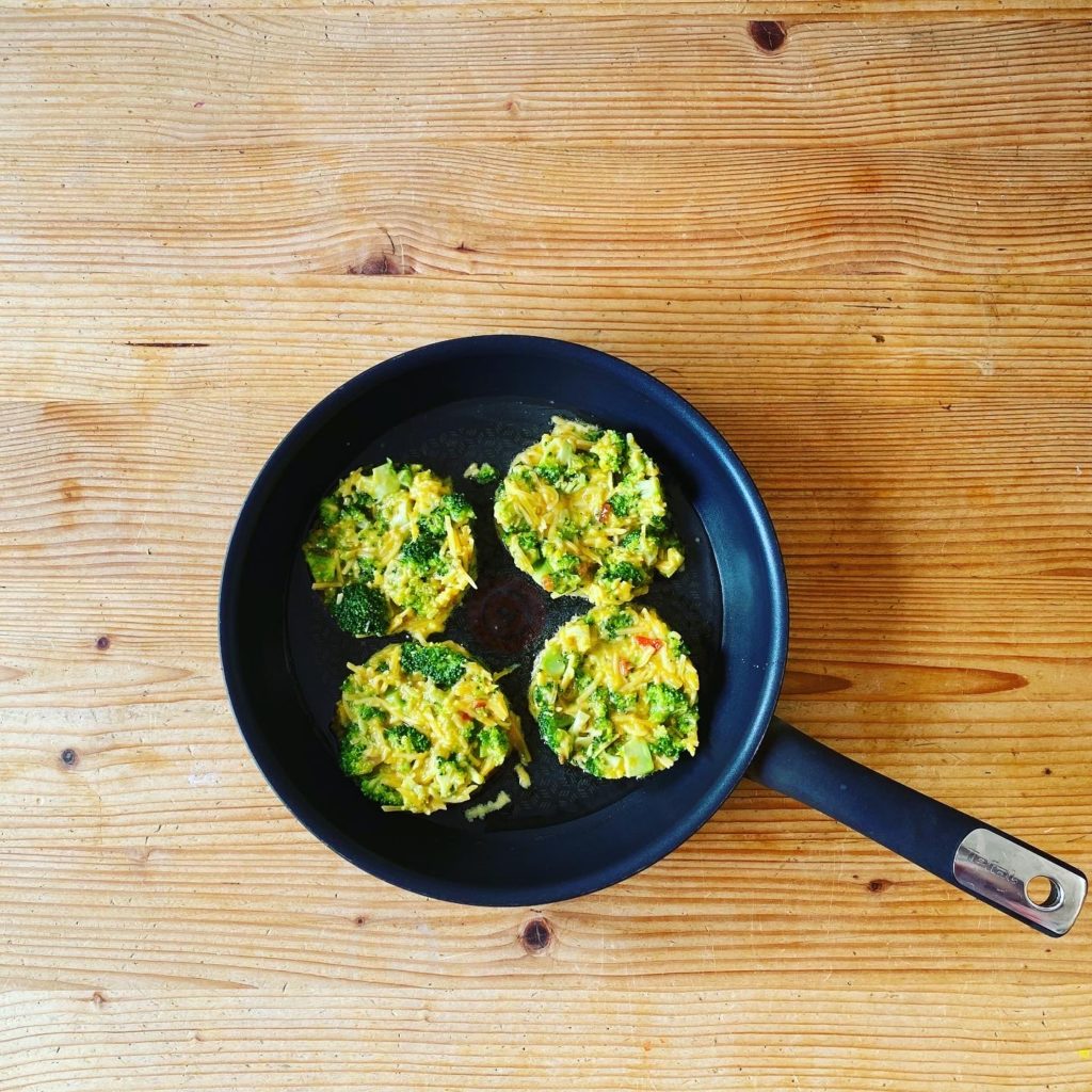 Bakken maar! Low Carb Broccoli Fritters